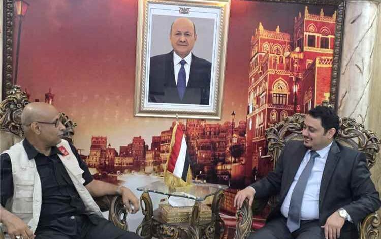 (عدن الغد) تزور سفارة بلادنا في دمشق وتلتقي القائم بالأعمال