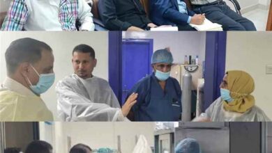 فريق الجودة بوزارة الصحة يطلع على مستوى الخدمات بمستشفى 22 مايو الجراحي بعدن