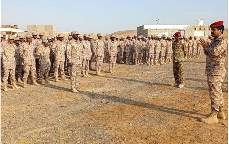 قائد لواء بارشيد يؤكد على رفع الجاهزية القتالية والانضباط العسكري بالجهة الغربية لتعزيز أمن حضرموت واستقرارها