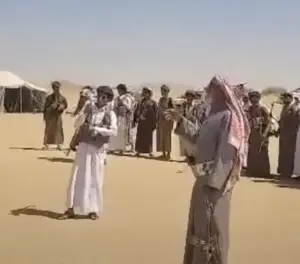 قبائل الجوف تنهي اعتصامها في اليتمة بعد وساطة قبلية ومصير مجهول لمصير  الشيخ بن فدغم