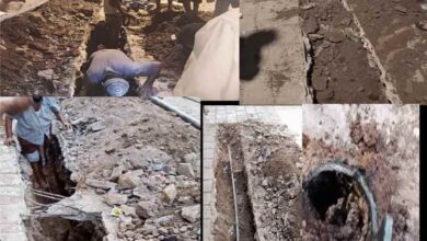 لإنهاء معاناة استمرت سنوات.. السلطة المحلية بالتواهي تستكمل استبدال شبكة مياه "حي سالم عمر"