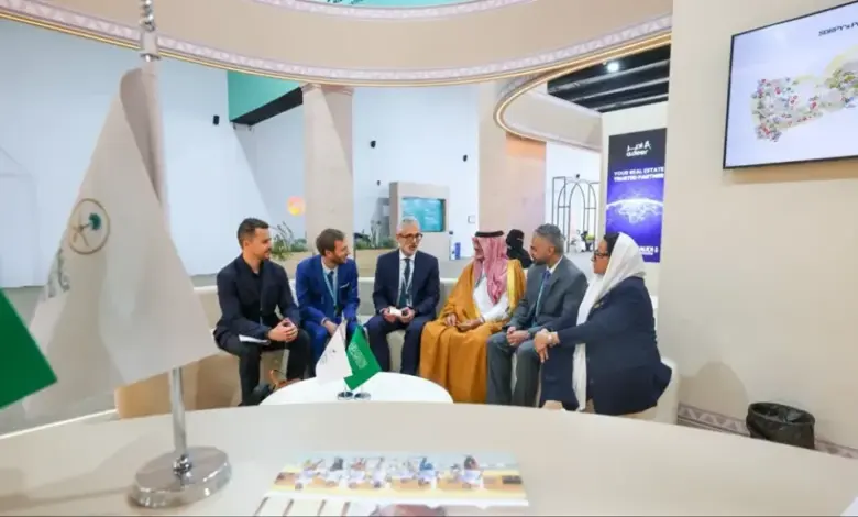 صورة وزعها البرنامج السعودي