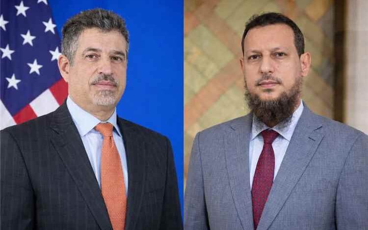 محافظ العاصمة عدن يبحث مع السفير الأمريكي التعاون في التدريب والتطوير المؤسسي