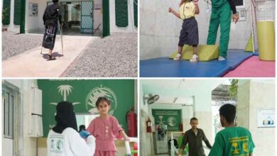 مركز الأطراف الصناعية بعدن يُقدم خدماته لـ(659) مستفيدًا خلال أبريل الماضى