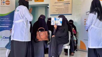 مشروع سعودي أممي يقدم خدمات الحماية والدعم لأكثر من 19 ألف امرأة يمنية في عدن وتعز