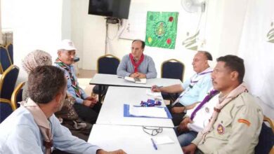 مفوضية الكشافة بتعز تناقش تفعيل المراكز وبرامج الاحتفالات الوطنية