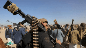 مواجهات مسلحة بين قبيلتين في الجوف تكشف تفاقم الانفلات الأمني ومصادر تتهم الحوثيين بتغذية الثارات