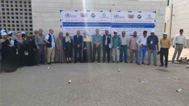 نائب وزير الصحة يدشن بعدن حزمة تدخلات لمكافحة الضنك وأمراض النواقل في 8 محافظات