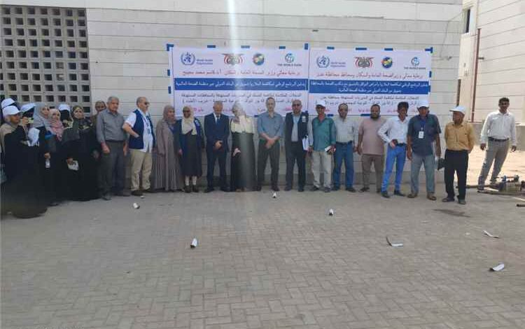 نائب وزير الصحة يدشن بعدن حزمة تدخلات لمكافحة الضنك وأمراض النواقل في 8 محافظات