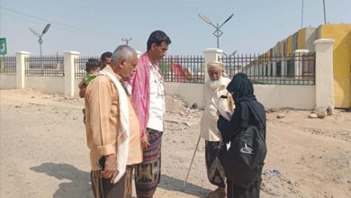 نزول ميداني لقيادة مديرية الحوطة لمتابعة تأهيل حديقة البنك وسوق القات وتعزيز مشاريع البنية التحتية