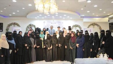 هيئة الطيران المدني تحتفي بعيدي المرأة والعمال وتكرم كوادرها النسوية في حفل تكريمي بعدن