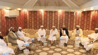 الوزير الوادعي مع المكونات الدعوية