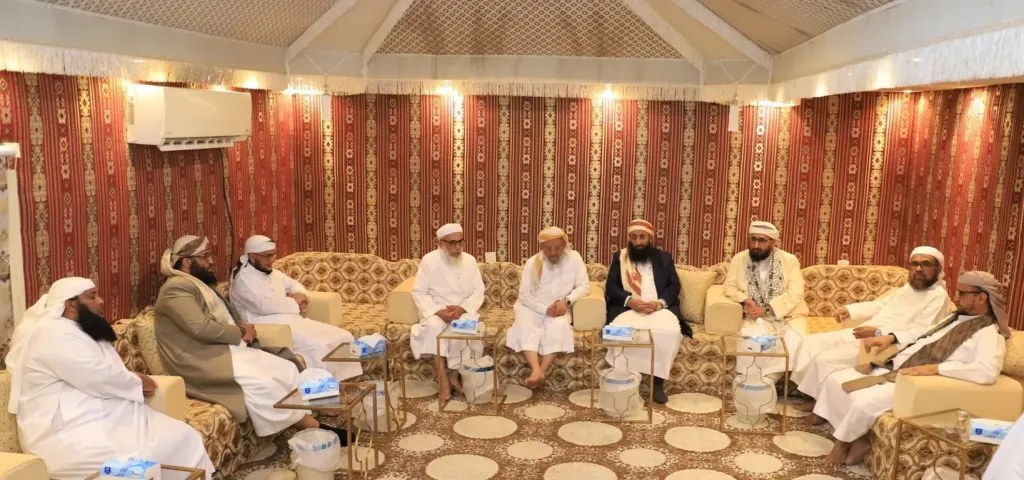الوزير الوادعي مع المكونات الدعوية