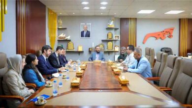 وزير الدولة محافظ عدن يبحث مع بعثة الاتحاد الأوروبي تعزيز الشراكة التنموية