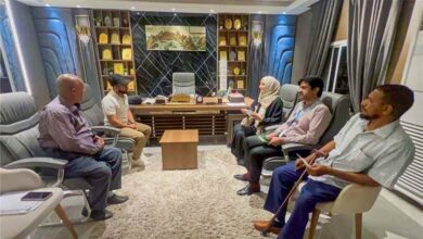 مدير صيرة والصحة العالمية يناقشان  آليات تعزيز الوعي الصحي والحد من انتشار الأمراض