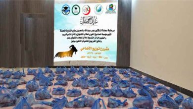 195 أسرة في عدن وحضرموت تستفيد من مشروع الأضاحي لهذا العام