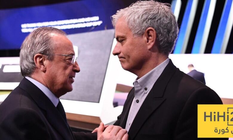 عودة مورينيو إلى ريال مدريد كانت متوقعة