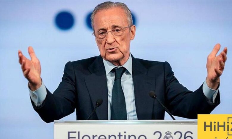 رد ناري من بيريز على إدعاءات ريكليمي بضم كلوب وهالاند!