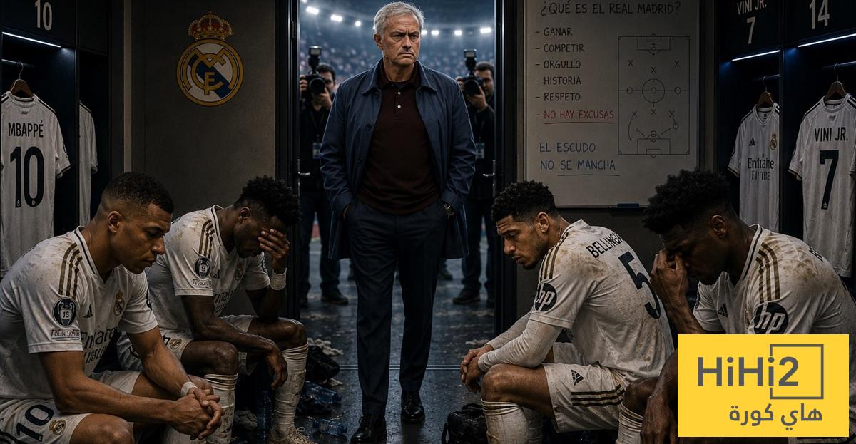 ماركا تكشف سر مورينيو لإصلاح غرفة ملابس ريال مدريد !