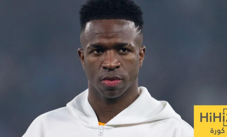 رد فينيسيوس على مستقبله مع ريال مدريد