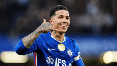 إنزو فرنانديز الهدف الأول لـ ريال مدريد
