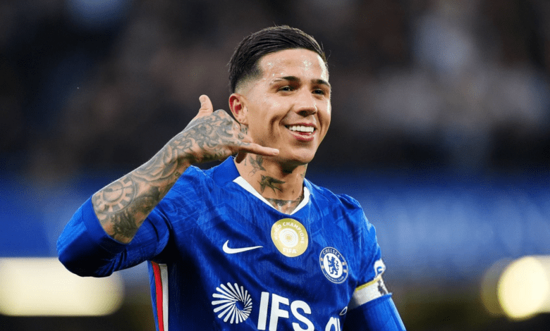 إنزو فرنانديز الهدف الأول لـ ريال مدريد