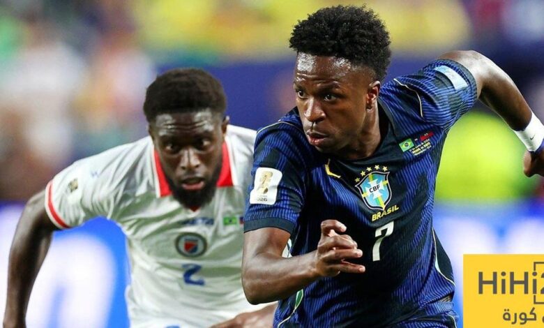 فينيسيوس يتخطى عدد أهداف رونالدينيو في كأس العالم