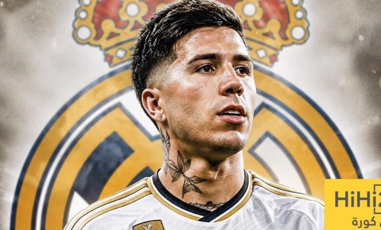 ريال مدريد بدأ خطة التعاقد مع إنزو فرنانديز منذ حملة بيريز الانتخابية