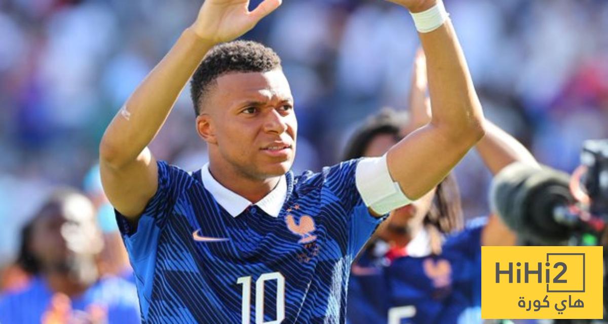 مبابي : اشعر بحالة جيدة مع المنتخب