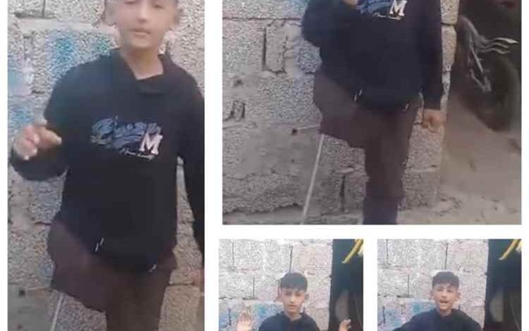 أصغر جريح حرب يطلق مناشدة إنسانية عاجلة للعلاج خارج البلاد