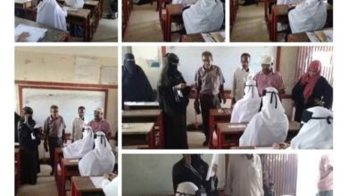 إشادة بمستوى الانضباط والتنظيم في مركز أروى الاختباري للبنات خلال زيارة الفرق الإشرافية الوزارية والمحلية