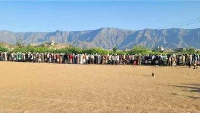 إقامة صلاة الاستسقاء في لودر وسط حضور واسع من المواطنين