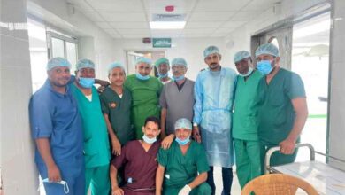 استمرار المخيم الطبي الجراحي بهيئة مستشفى الرازي أبين في إجراء العمليات الجراحية .. والأربعاء القادم اجراء عمليات طبلة الأذن
