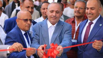 افتتاح أعمال المؤتمر الطلابي للبحث والابتكار بجامعة تعز