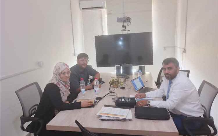 الإدارة العامة للمعلومات والبحوث الصحية تبحث مع اللجنة الدولية للإنقاذ مجالات التعاون المشترك