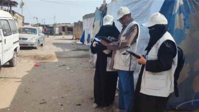 الباحثات الميدانيات يواصلن أعمال الفترة (15) من الجولة الثانية لمسح ميزانية الأسرة بمحافظة لحج