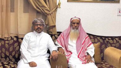 التميمي مدير عام مصلحة شؤون القبائل يلتقي الحكم عبدالله بن عجاج النهدي ويبحثان مساعي الصلح العام