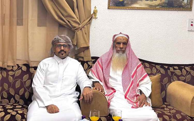 التميمي مدير عام مصلحة شؤون القبائل يلتقي الحكم عبدالله بن عجاج النهدي ويبحثان مساعي الصلح العام