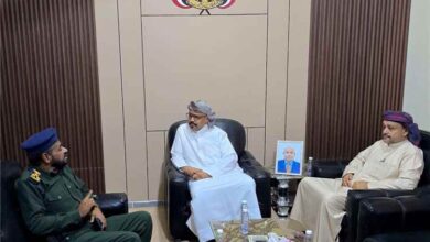 التميمي مدير عام مصلحة شؤون القبائل يلتقي مدير عام الأحوال المدنية بالوادي والصحراء العميد سعيد الخنبشي