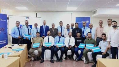 الجمارك تختتم دورة تدريبية متخصصة في الرقابة على الركاب والبضائع بتعاون أممي