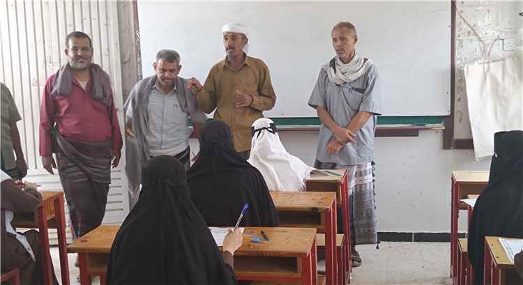 الحرباجي والعزي والصالحي يدشنون اختبارات إنهاء الشهادة الثانوية العامة في مودية