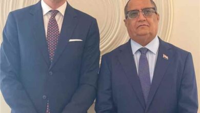 الخبجي يلتقي في الرياض المبعوث الأممي هانس غرودنبرغ