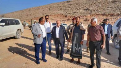 الخنبشي يتابع جاهزية محطة الكهرباء الإسعافية بساحل حضرموت.. وإنجاز المشروع يصل إلى 80%