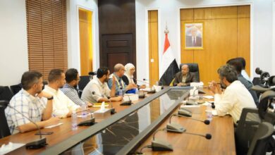 الخنبشي يطّلع على مشروع لتعزيز الأمن المائي وتحسين إدارة الموارد المائية بحضرموت
