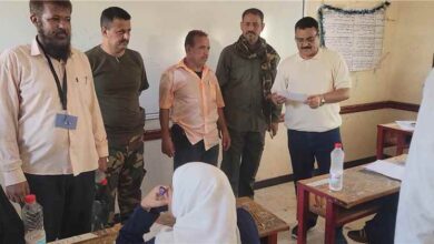 الداؤودي يوجه بتوفير الأجواء الملائمة لإنجاح إمتحانات إنهاء الثانوية العامة بمديرية البريقة