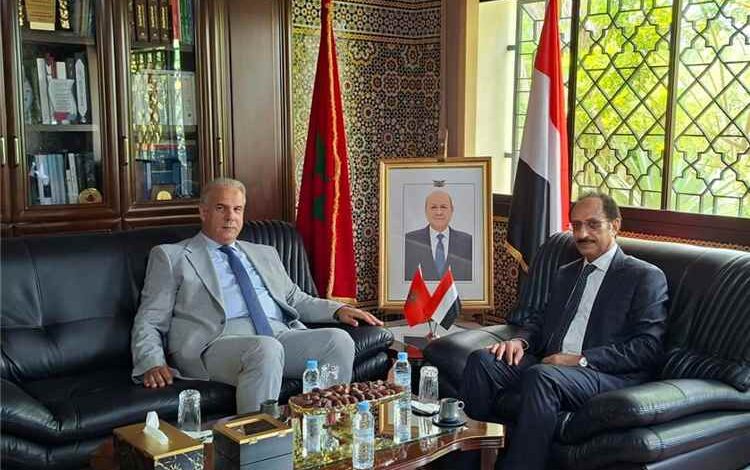 السفير الأصبحي يستقبل مدير وكالة بيت مال القدس الشريف ويشيد بدورها في صون التراث المقدسي