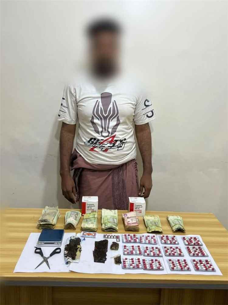 القبض على أحد أخطر مروجي الحشيش وحبوب "بريجبالين" في عدن