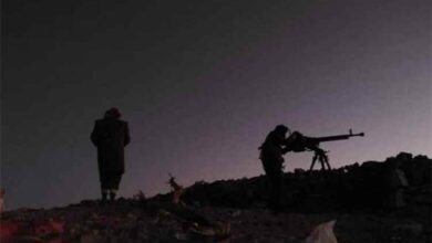 القوات الحكومية تحبط محاولة تسلل حوثية في جبهة الضباب غرب تعز