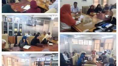 اللجنة الفرعية لاختبارات الشهادة الثانوية بعدن تناقش افرازات الأسبوع الأول وتضع المعالجات