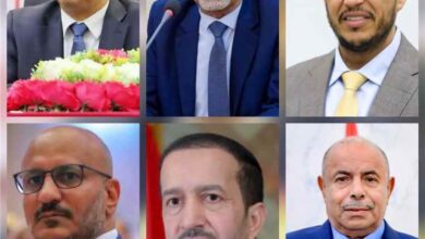 الميسري يجري مناقشات مع خمسة من أعضاء مجلس القيادة الرئاسي